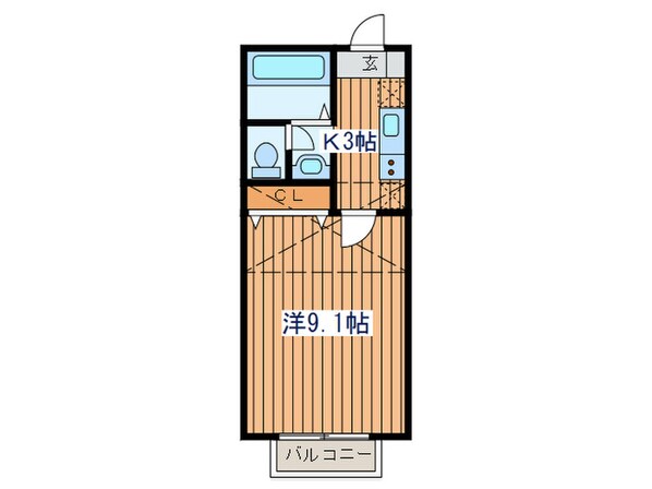 エピベールⅠの物件間取画像